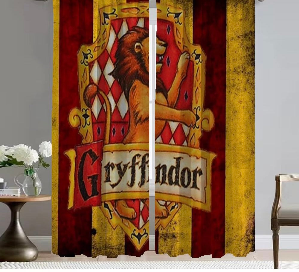 Hogwarts themed curtains