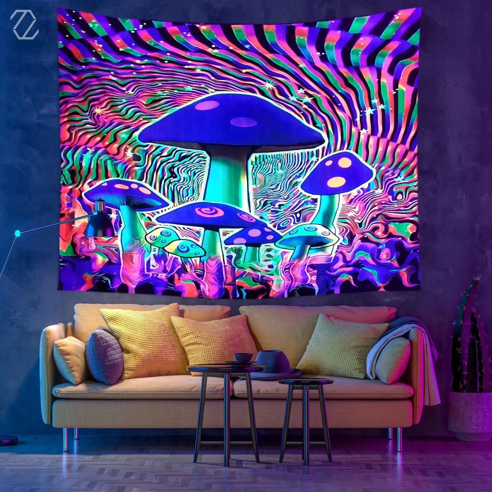 Home Decor Mushroom Tapestry My Store