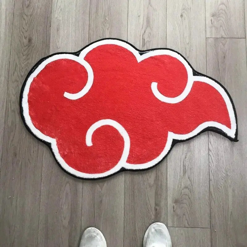 Kids room anime rug with One Piece Naruto Dragon Ball design