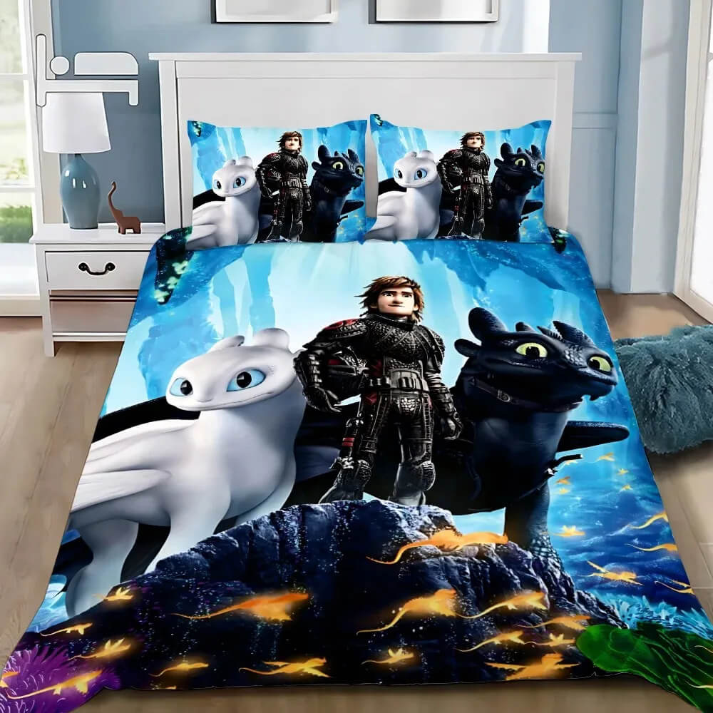 How to Train Your Dragon Quilt Cover
