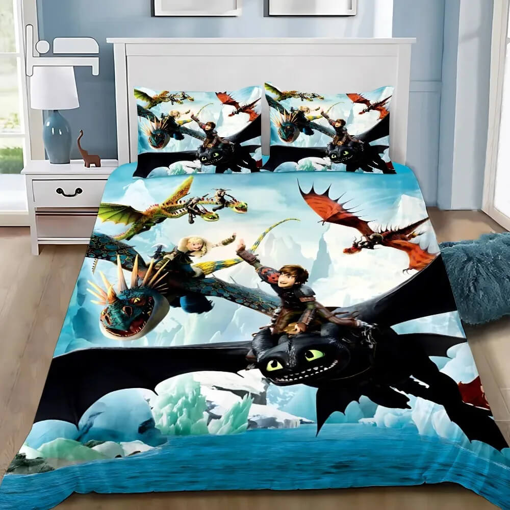 toothless fantasy bedding