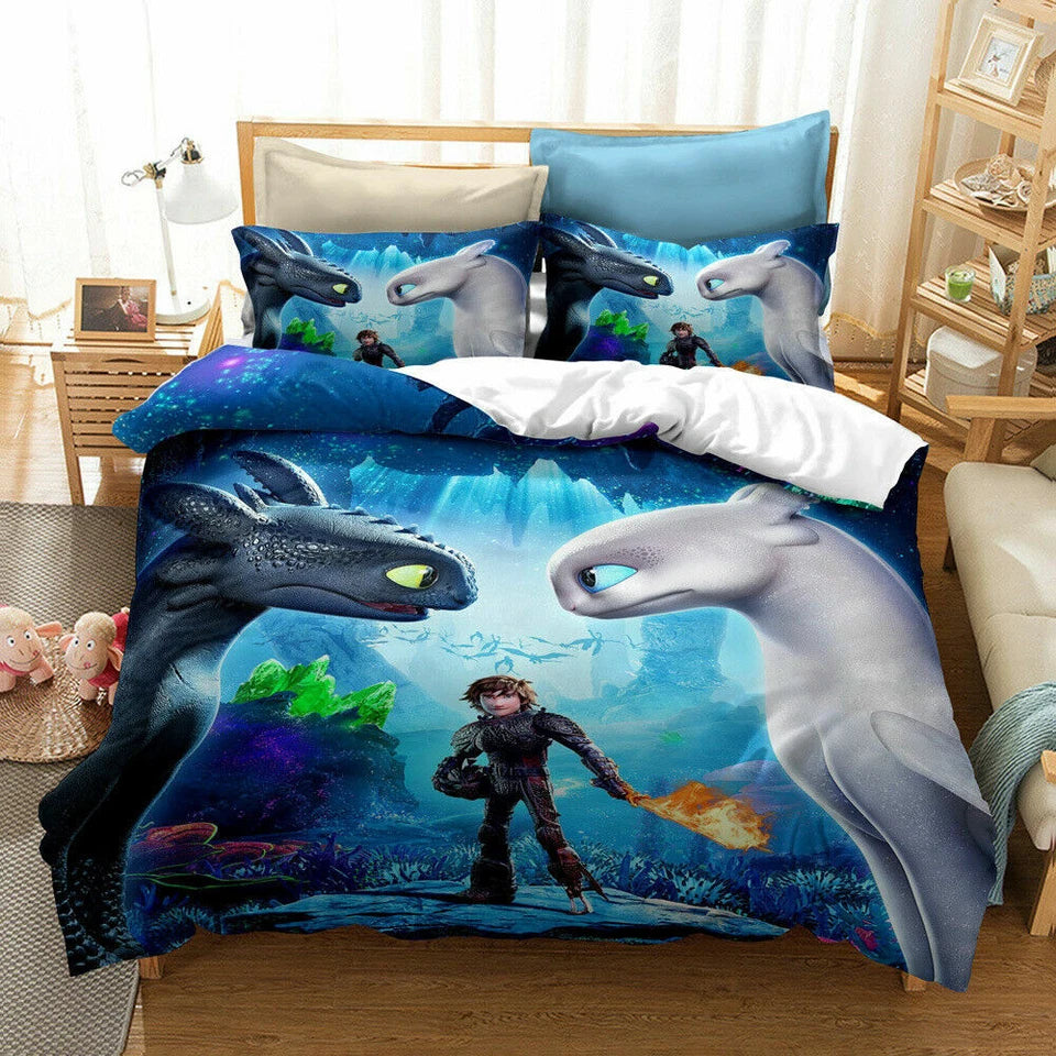 dragon bedding kids