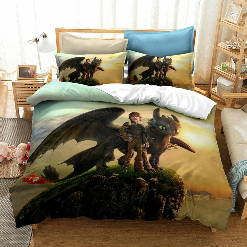 toothless bedding single size
