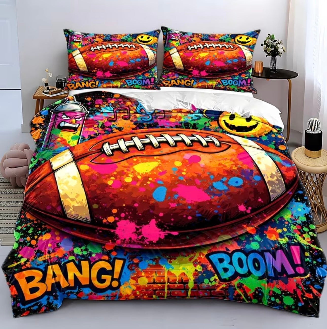 Footy Quilt Cover