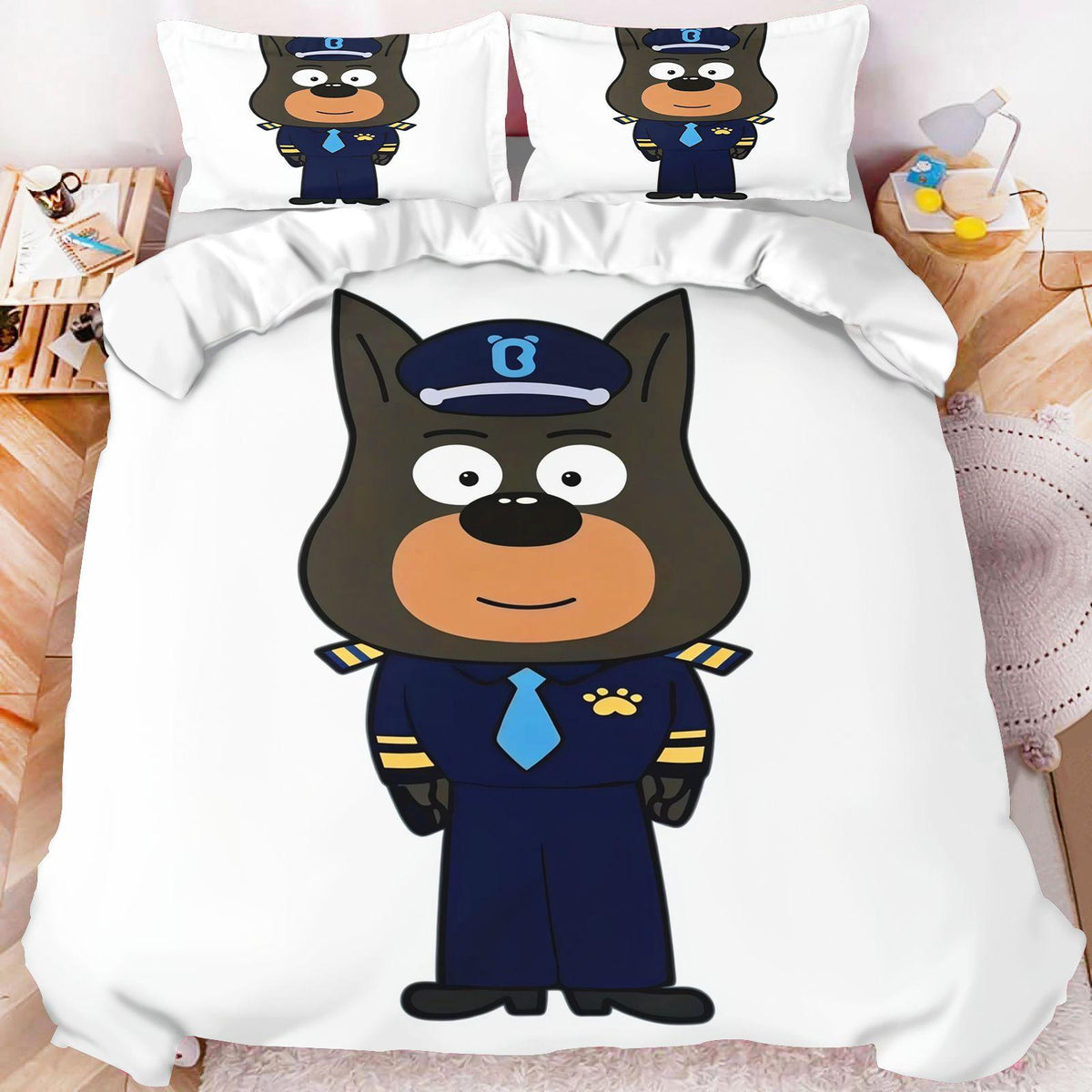 Dog Print Bedding