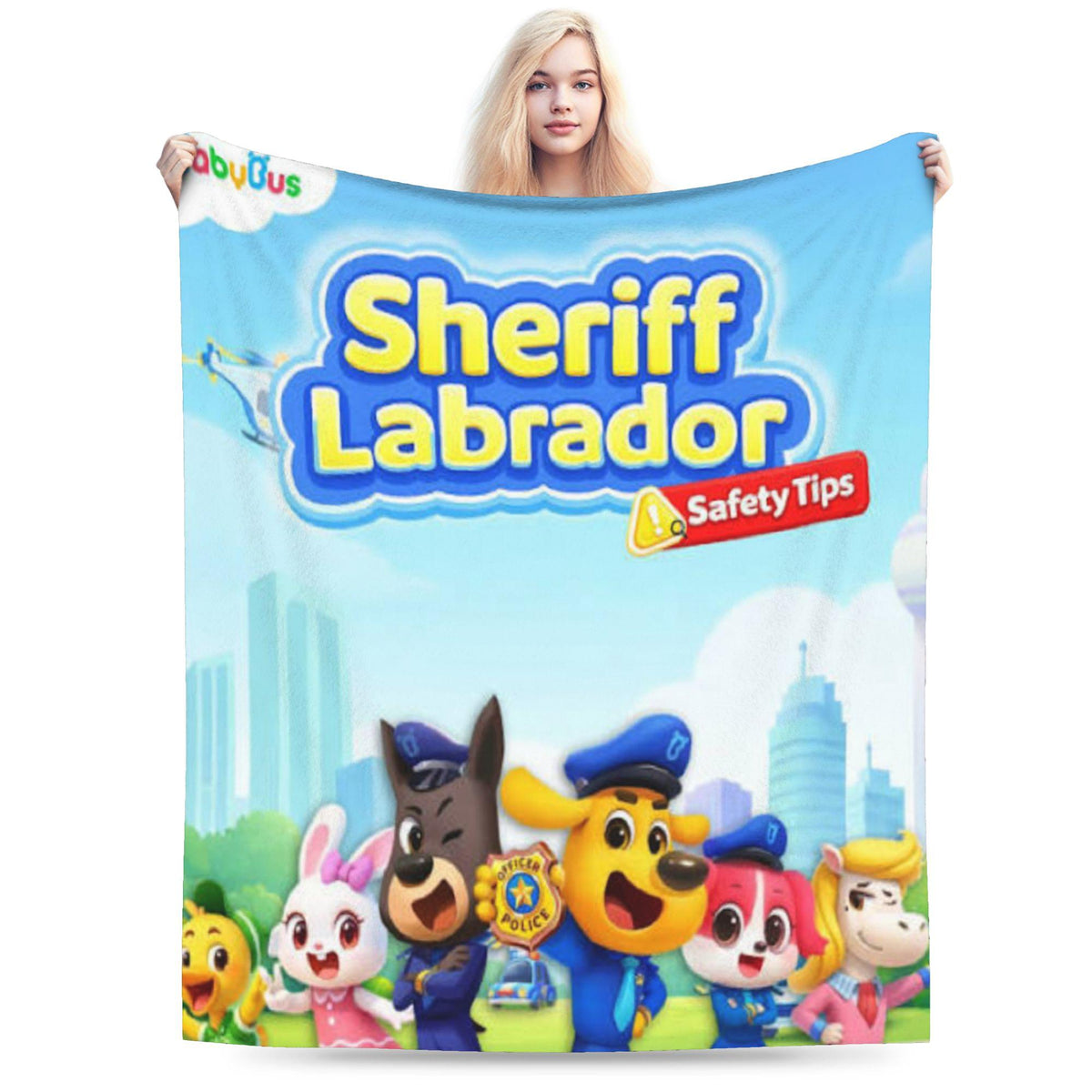 Sheriff Labrador Blanket