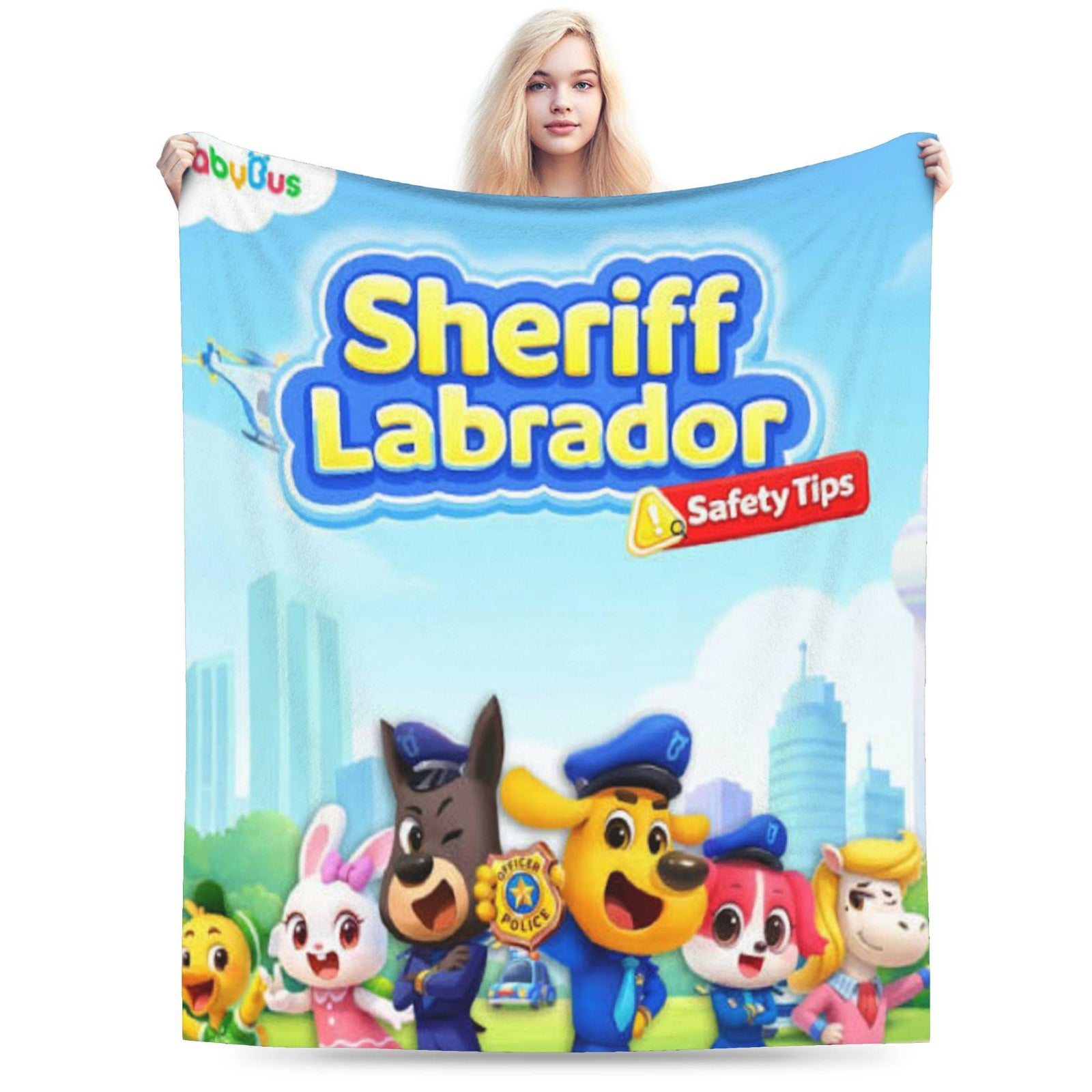 Sheriff Labrador Blanket