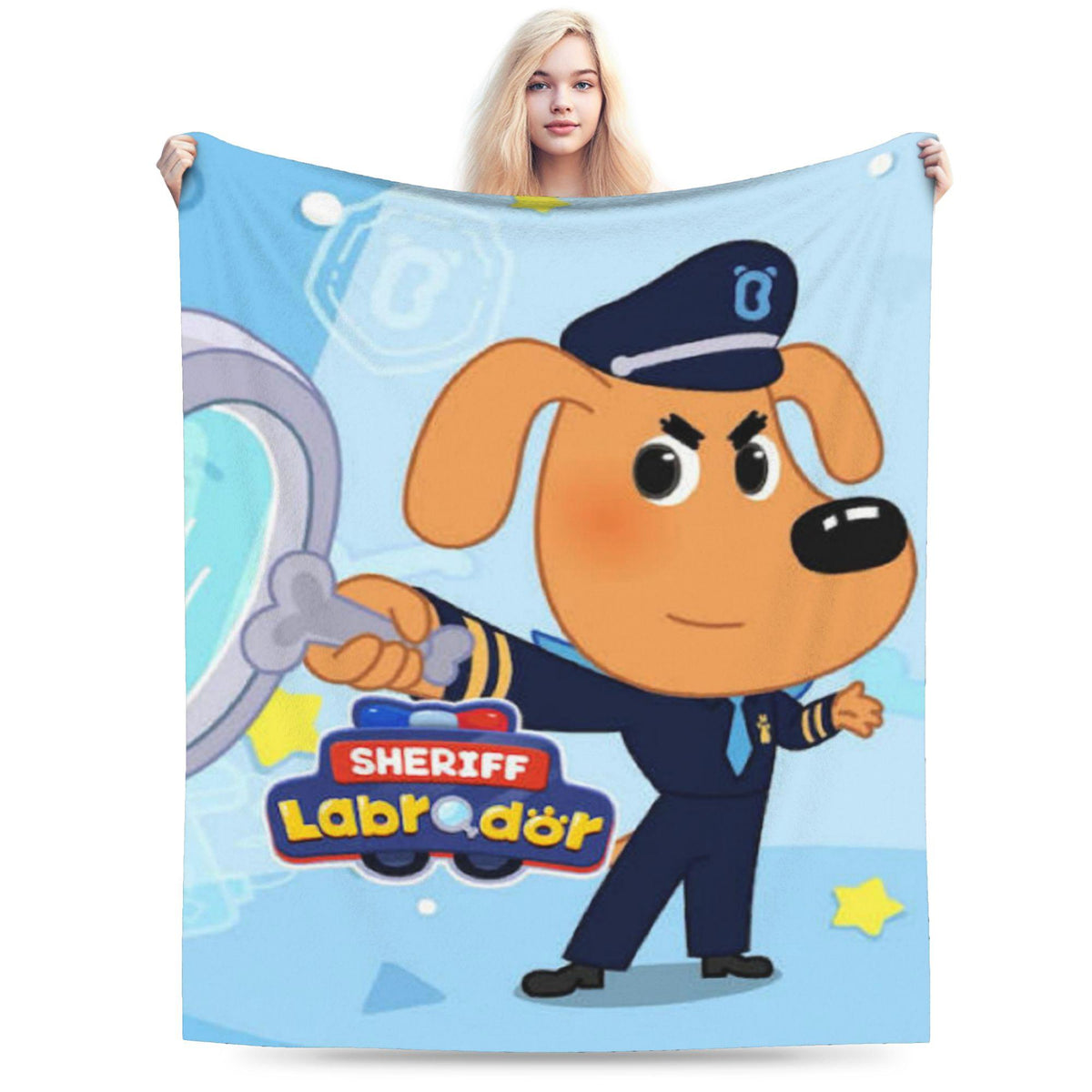 Kids Puppy Throw