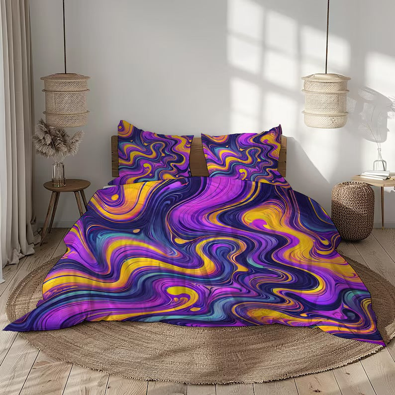 Psychedelic bedroom decor