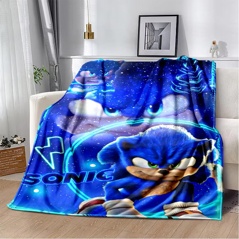 sonic fun blanket for bedroom