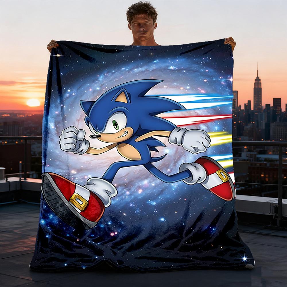 sonic gaming blanket