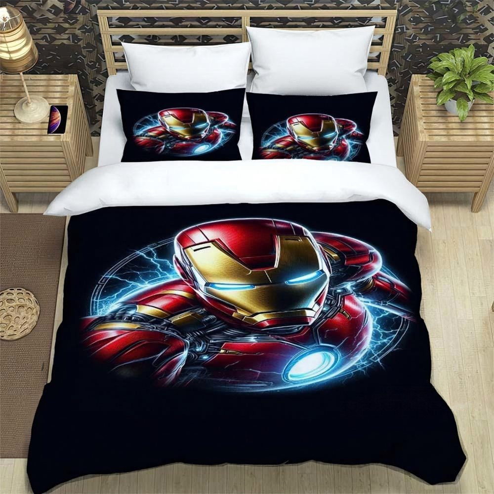 Iron Man superhero bedding set