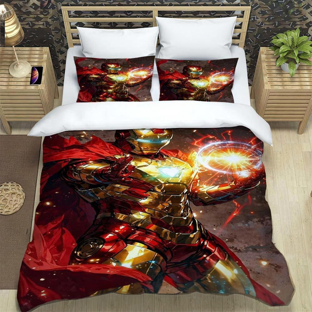 Iron Man Marvel Avengers quilt cover