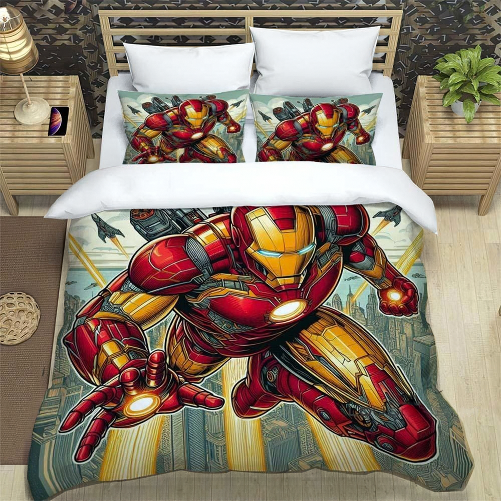 Marvel Avengers superhero quilt cover
