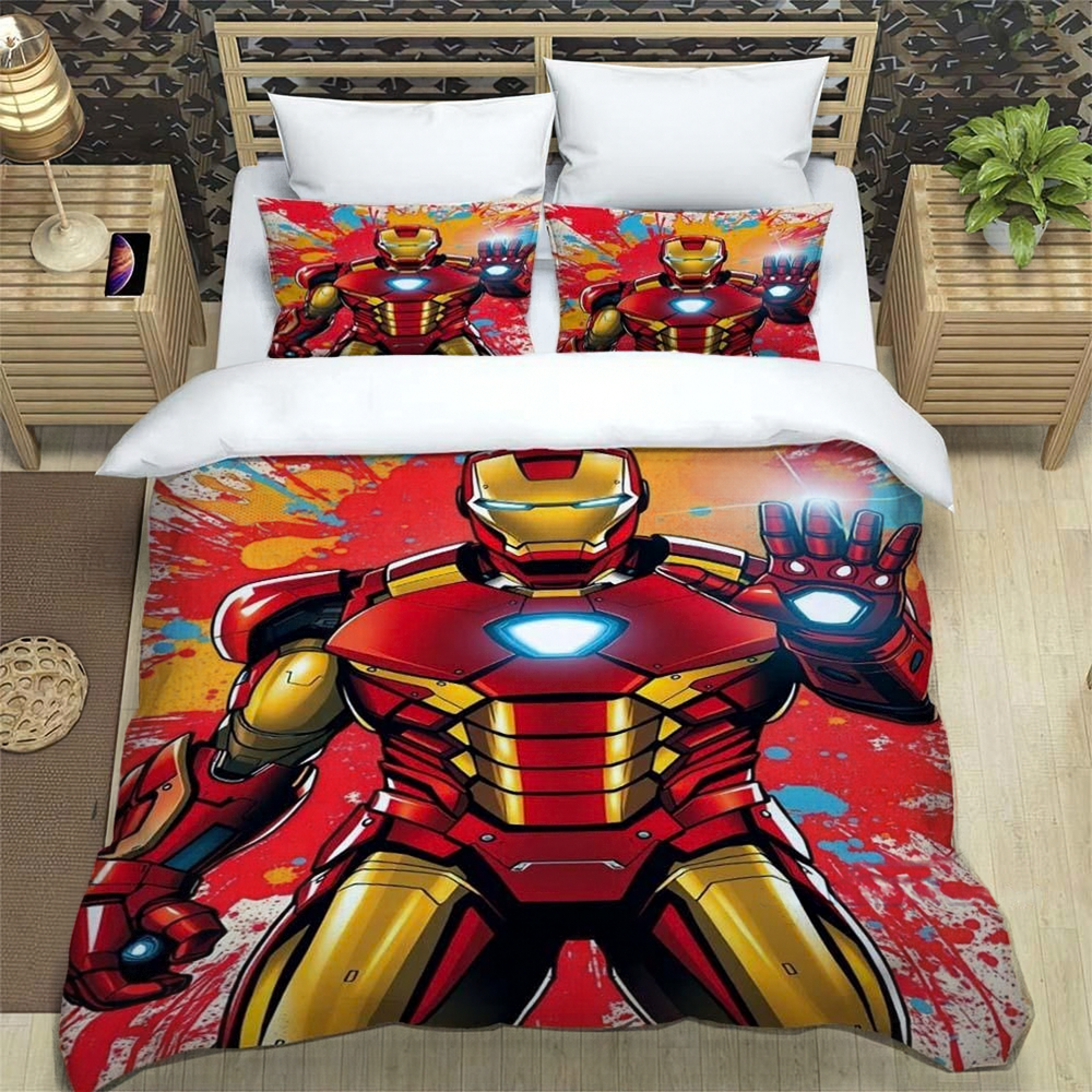 Iron Man themed bedding set