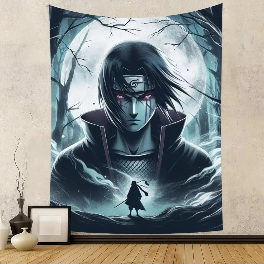Naruto Sharingan tapestry Itachi design