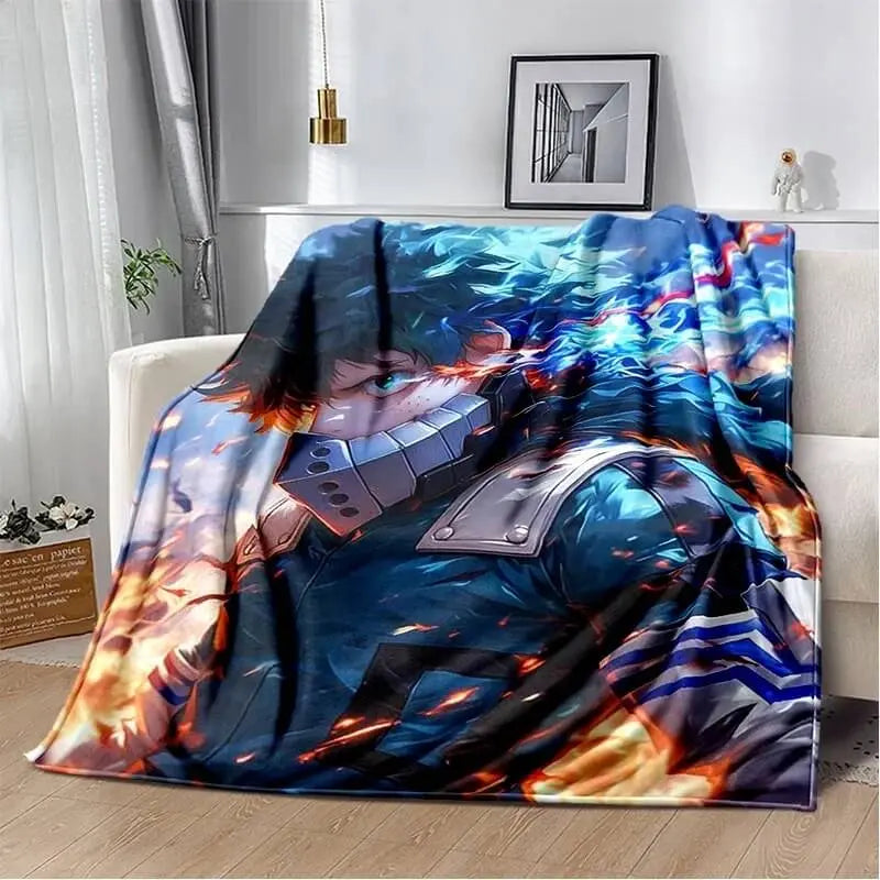 Izuku Midoriya Throw Blanket