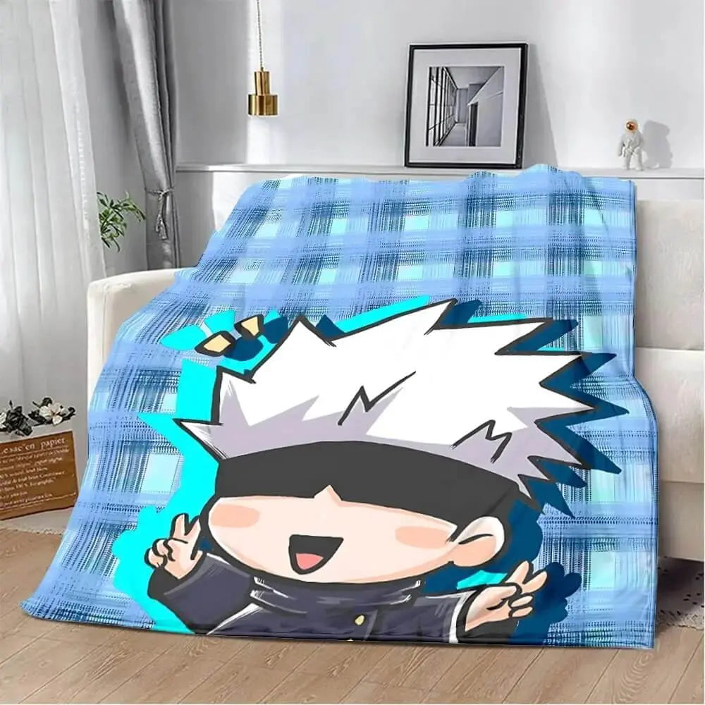 Jujutsu Kaisen Gojo Throw Blanket