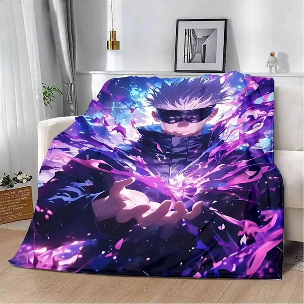 Jujutsu Kaisen Satoru Gojo Throw Blanket
