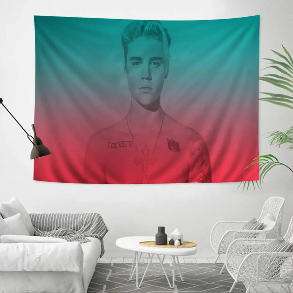 Justin Bieber Wall Art Zirconic