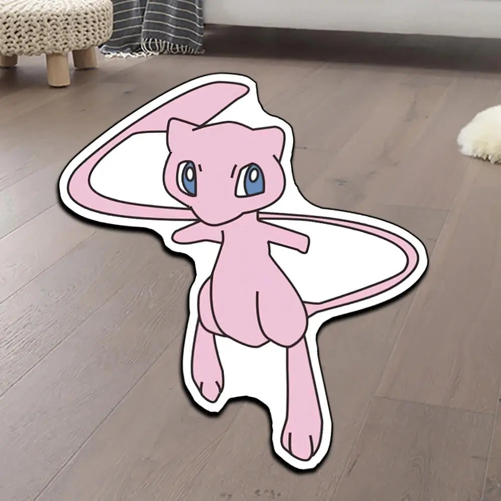 Pokémon Mewtwo Anime Rug Perfect Gift for Kids and Collectors