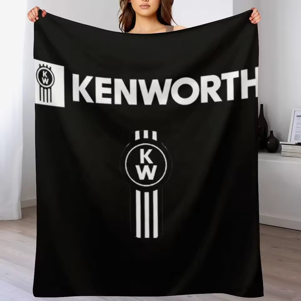 Kenworth throw blanket