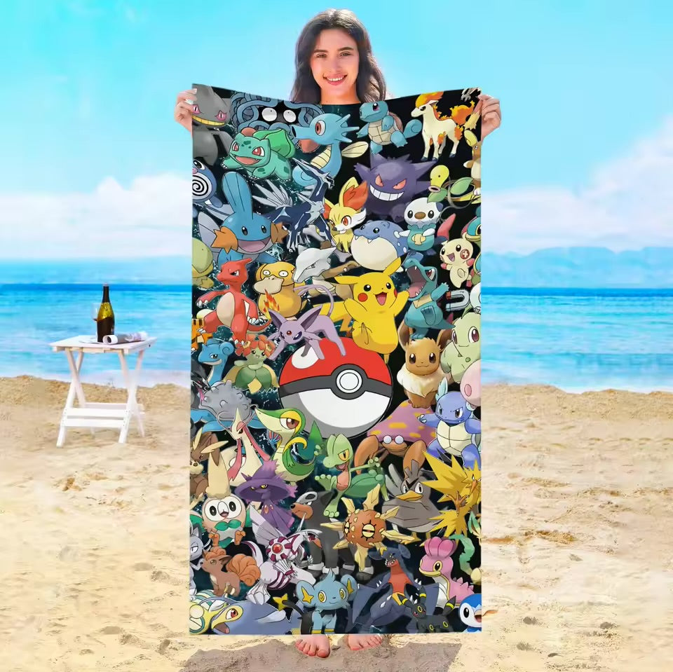 Kids Pokemon towels
