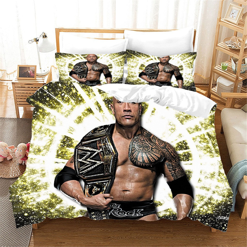 Kids WWE bed set