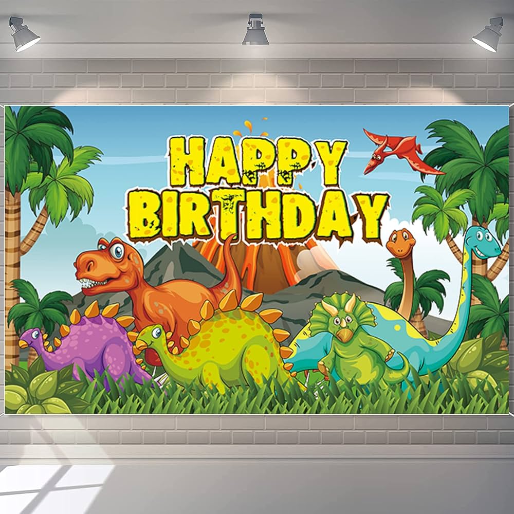 Kids party decoration banner