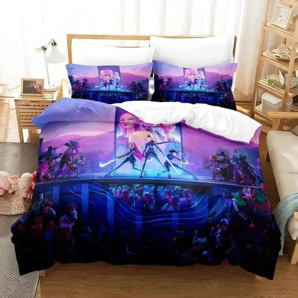 Kpop Demon Hunters Kids Doona Cover