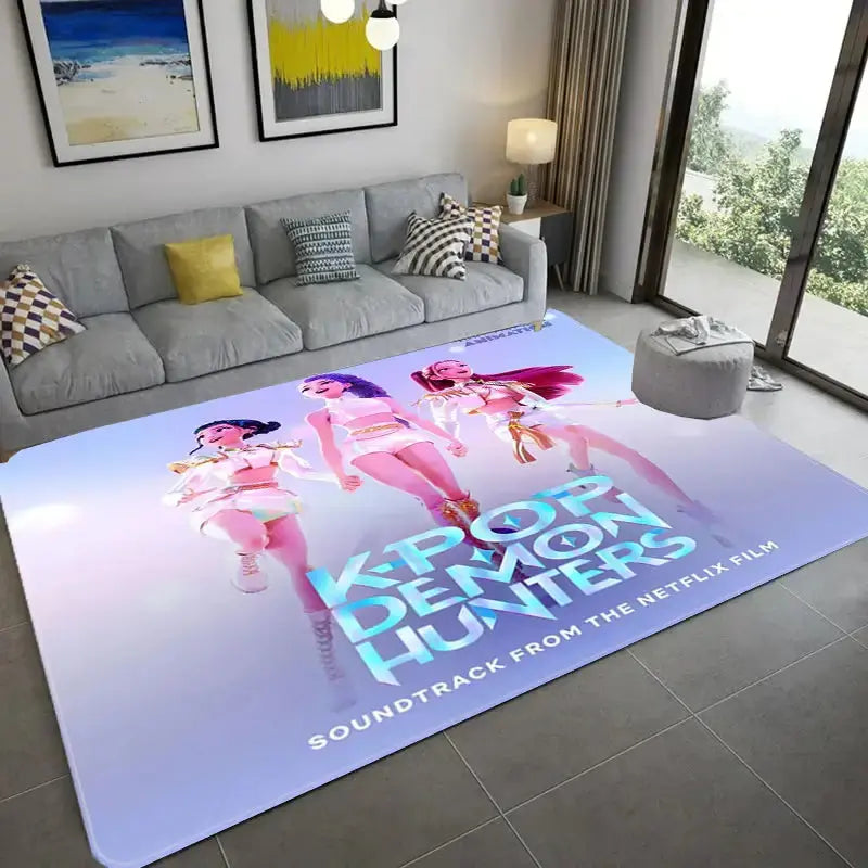 Kpop Demon Hunters Kids Rug