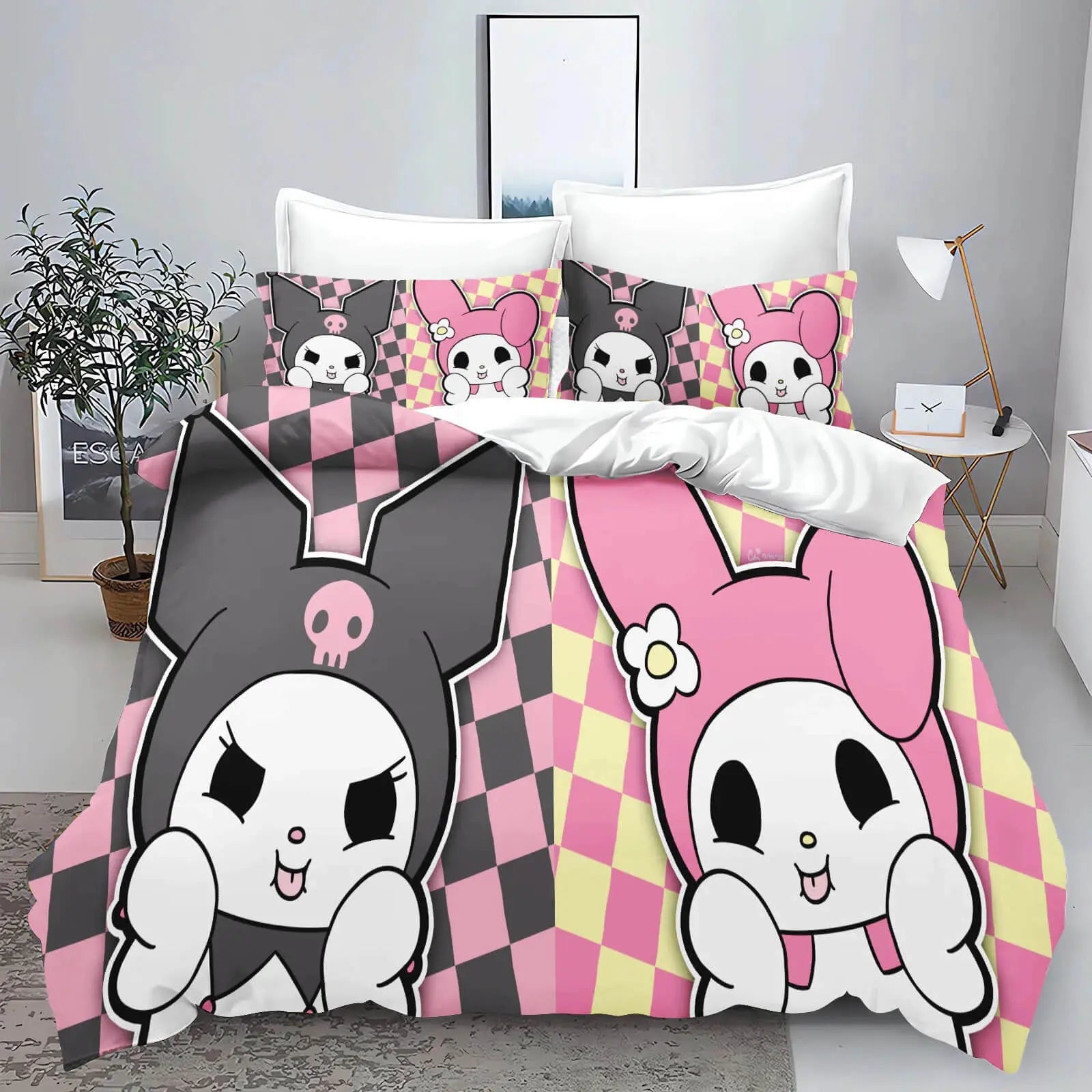 Kuromi & Melody Doona Cover