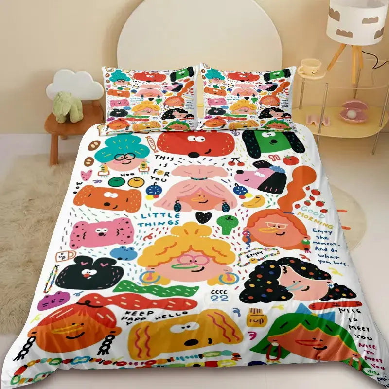 Labubu The Monsters Tycoco Doona Cover Zirconic