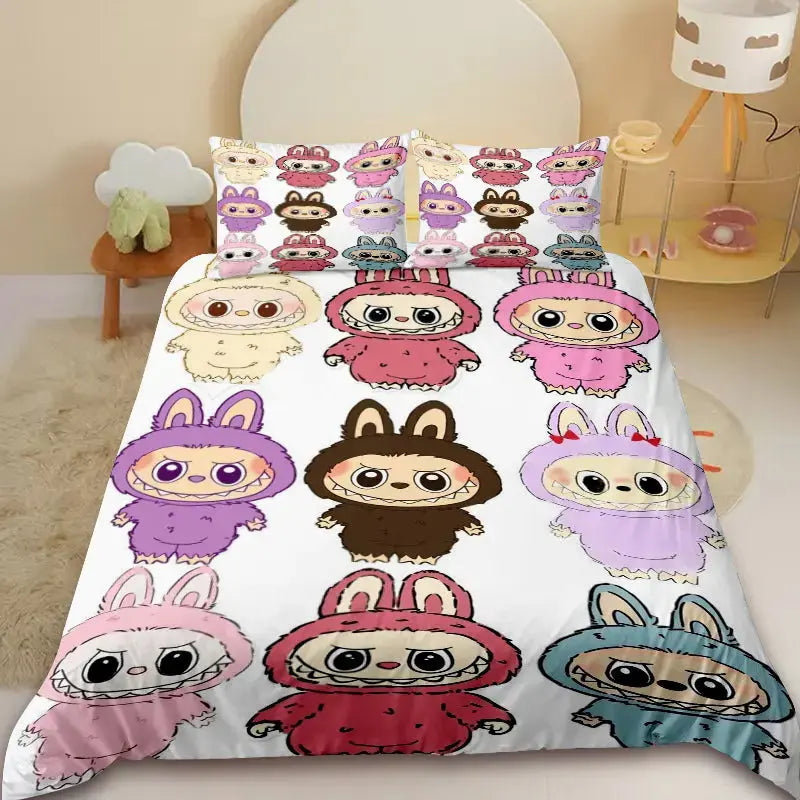 Labubu The Monsters Pato Doona Cover Zirconic