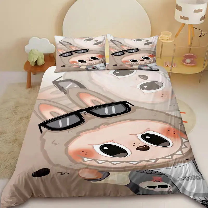 Labubu The Monsters Zimomo Doona Cover Zirconic