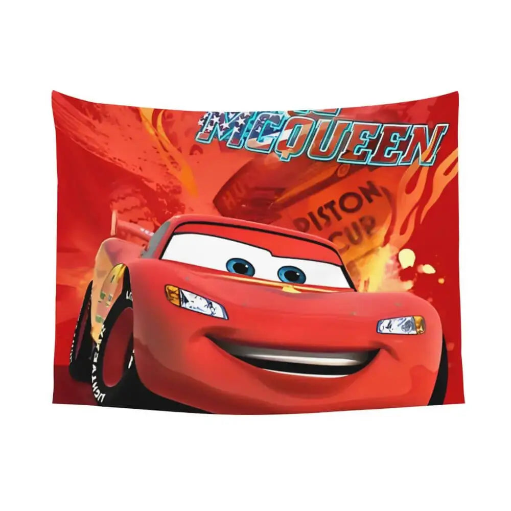 Lightning McQueen Wall Hanging Tapestry
