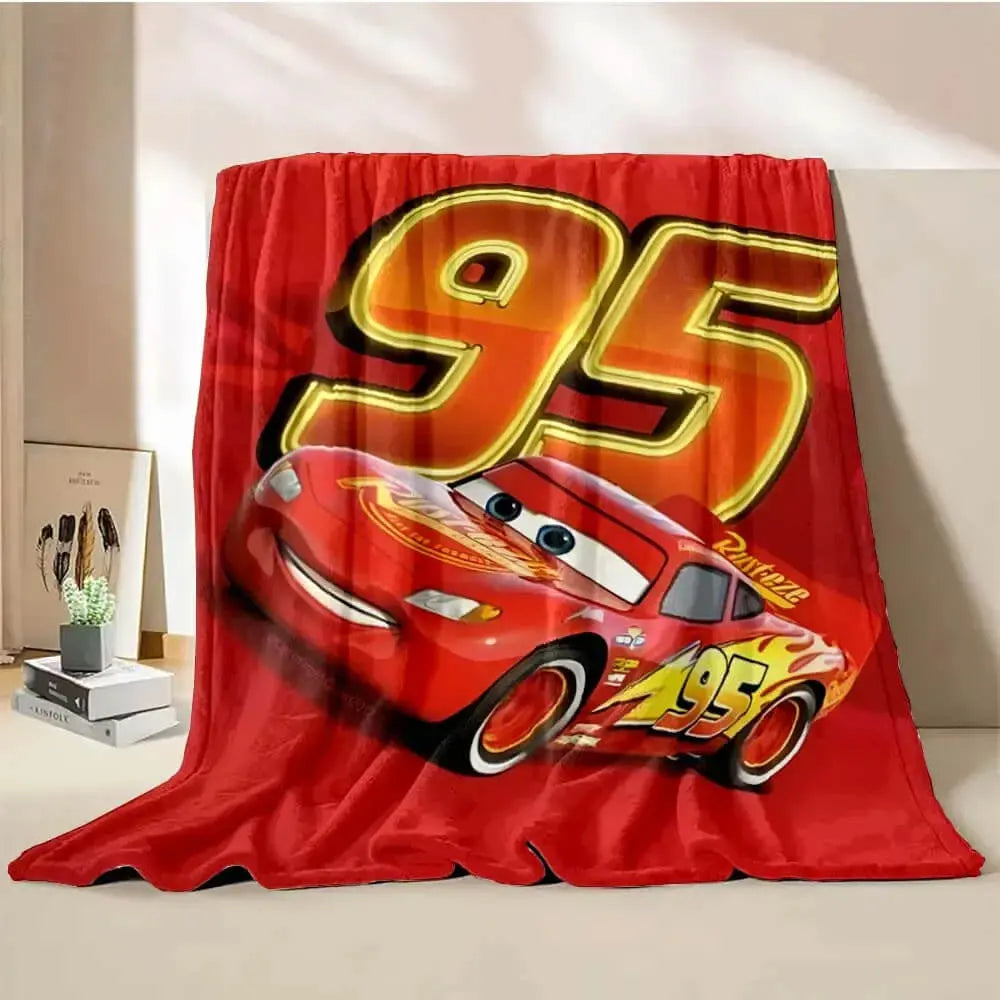 Lightning Mcqueen Throw Blanket