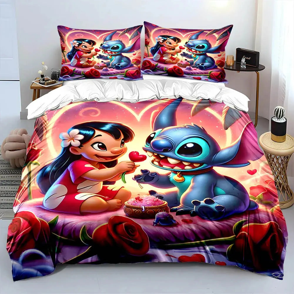 Lilo & Stitch Kids Quilt Cover Zirconic