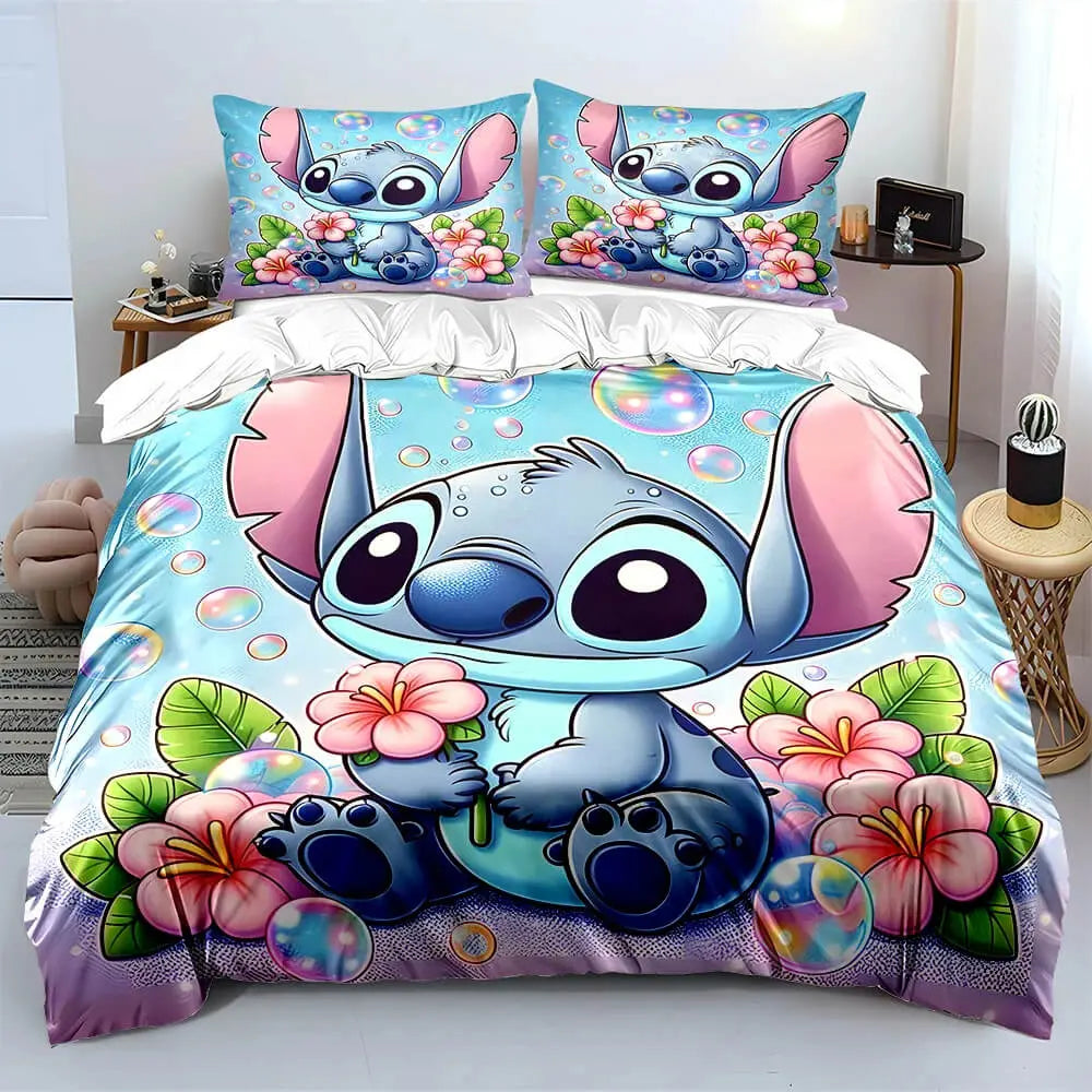 Lilo & Stitch Kids Bedding Cover Zirconic
