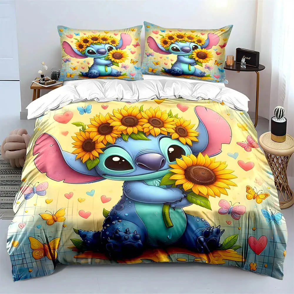 Stitch Kids 3D Duvet Cover Zirconic