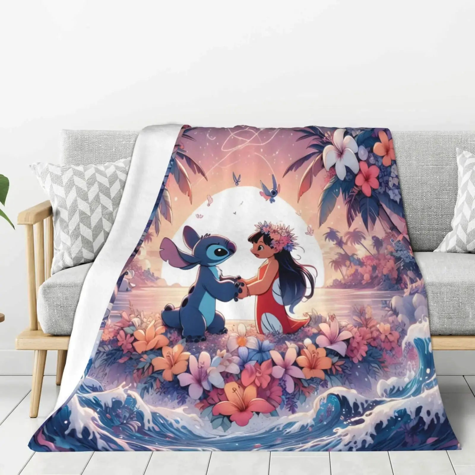 Lilo & Stitch Throw Blanket