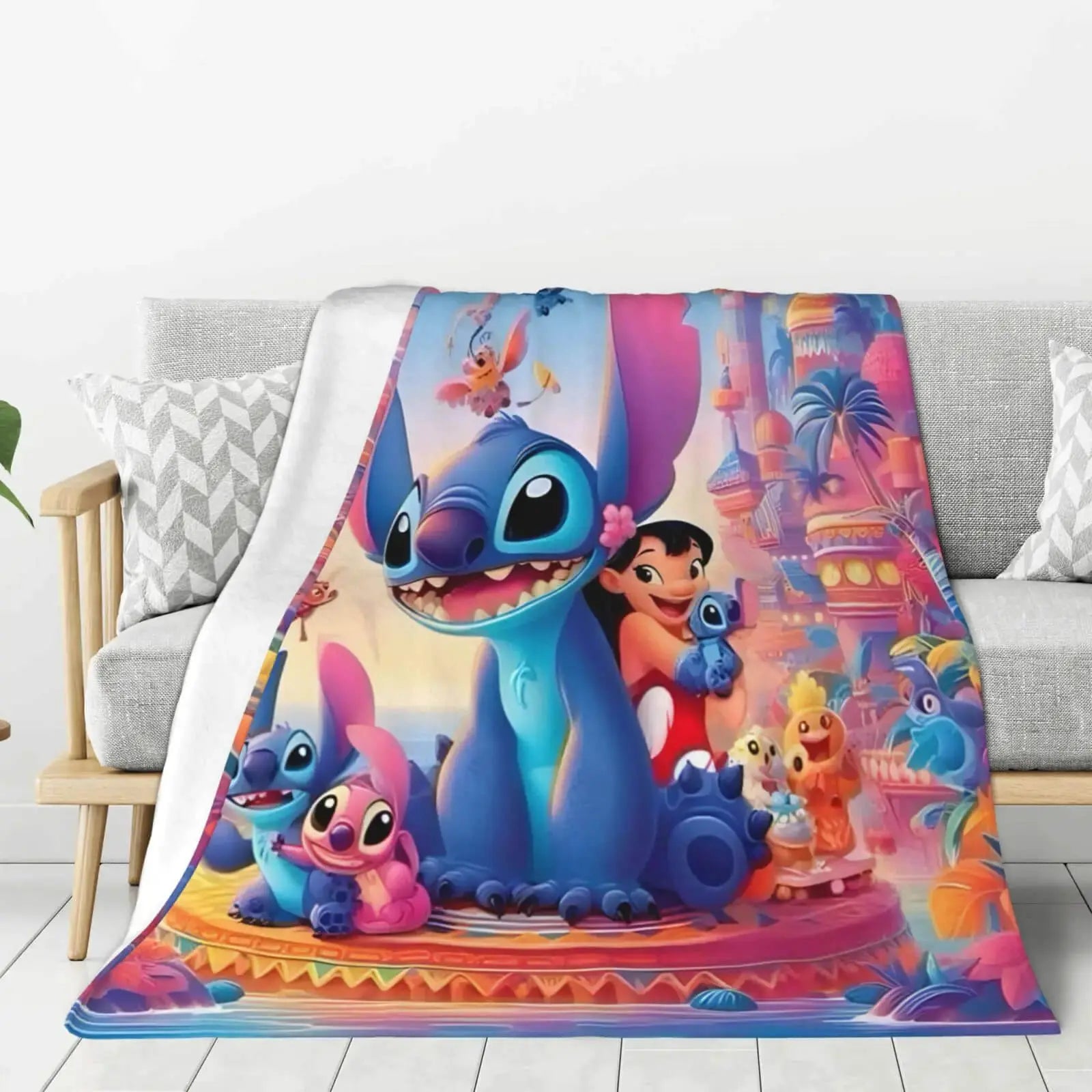 Lilo & Stitch Throw Blanket