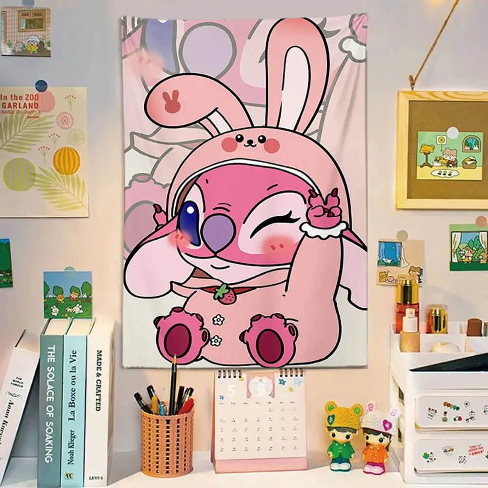 Lilo and Stitch Wall Tapestry