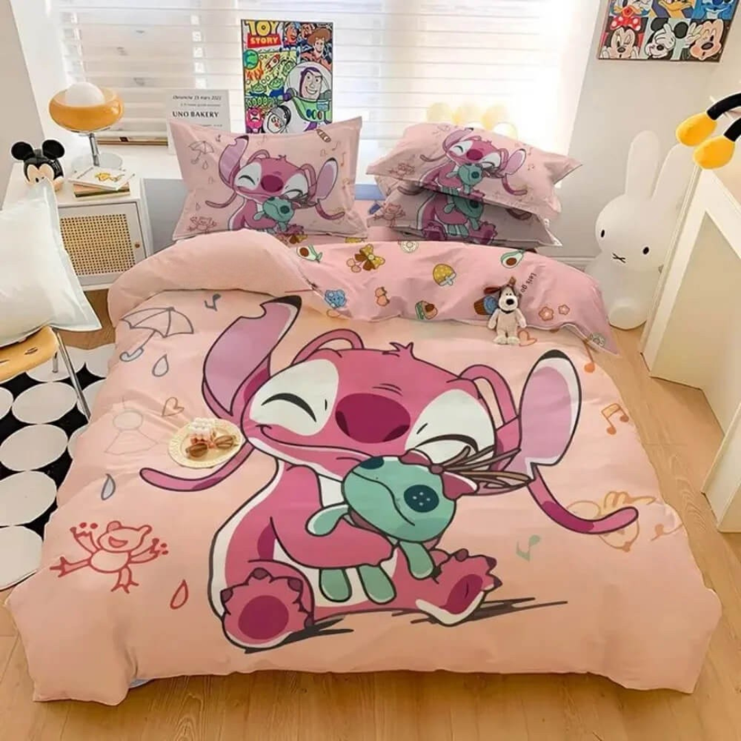 Comfortable Stitch bedding for teens and adults