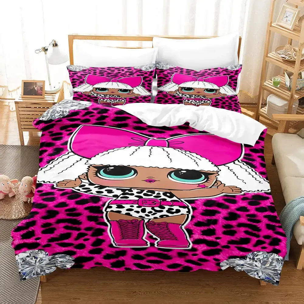 Lol Surprise Dolls Diva Girls Single Bed