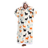 Antelope Long Hoodie Blanket