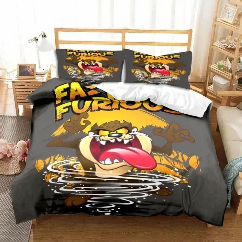 tasmanian devil bedding set