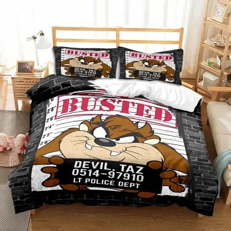 tasmanian devil kids room bedding