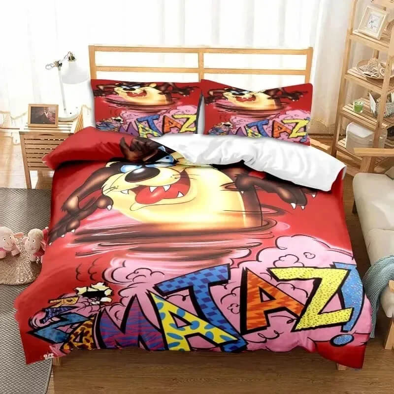 tasmanian devil bedding aesthetic