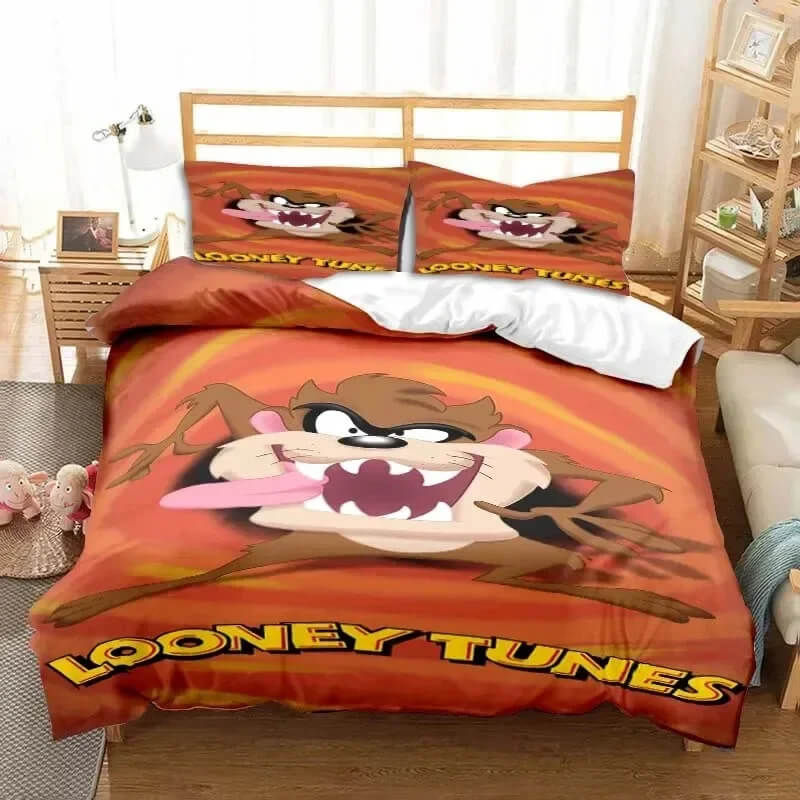 tasmanian devil bedding aesthetic